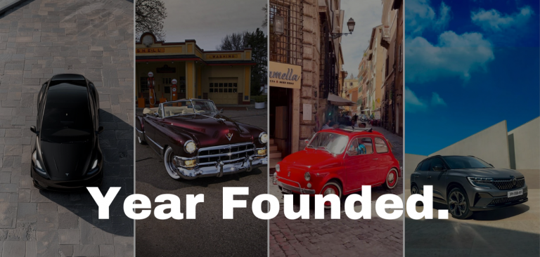 When Were Top Car Brands Founded? A No-Nonsense Timeline