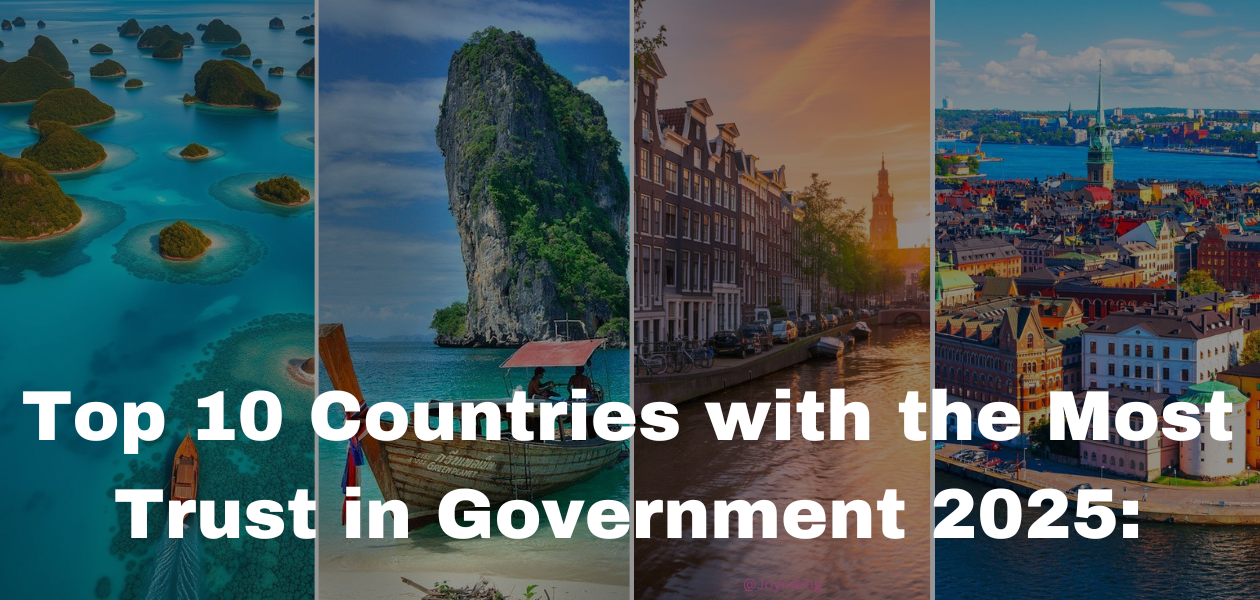 Top 10 Countries with the Most Trust in Government 2025
