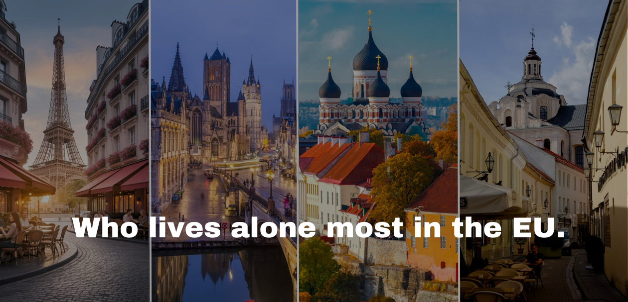Who Lives Alone Most in the EU? Breaking Down the 2023 Stats