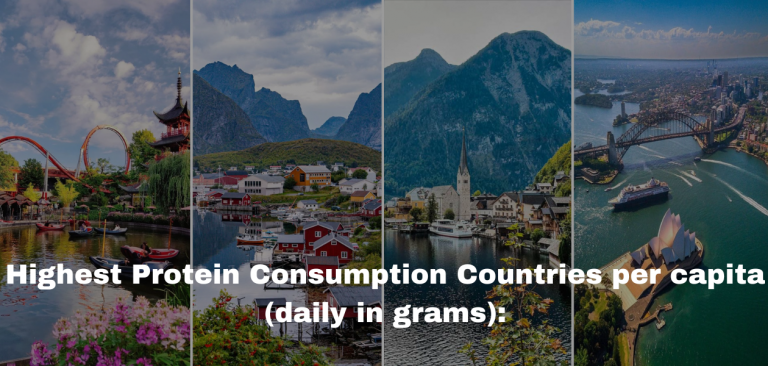 Highest Protein Consumption Countries: Who’s Packing the Most Protein?