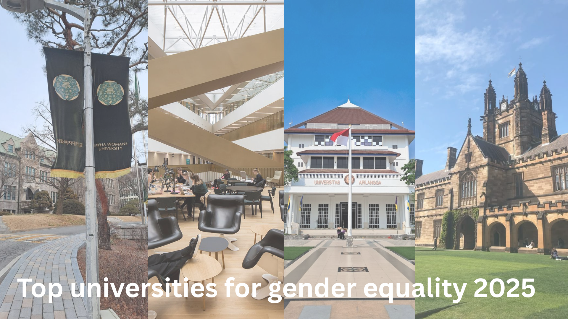 Top 10 Universities for Gender Equality...