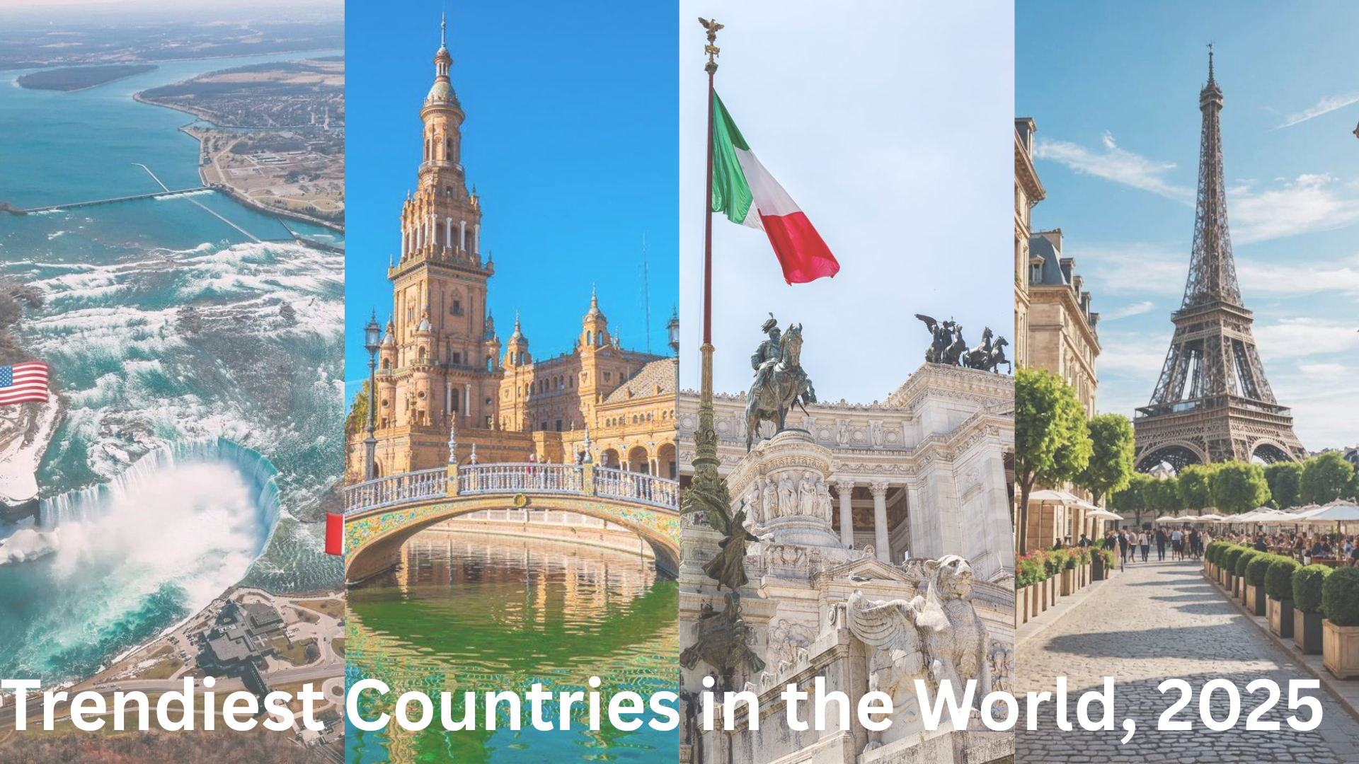 Trendiest Countries in the World in...