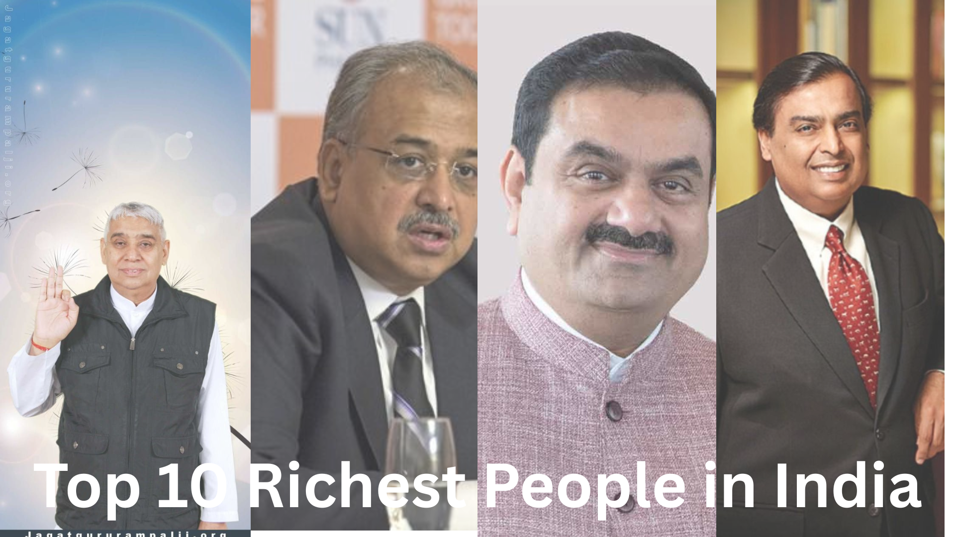 Top 10 Richest People in India...