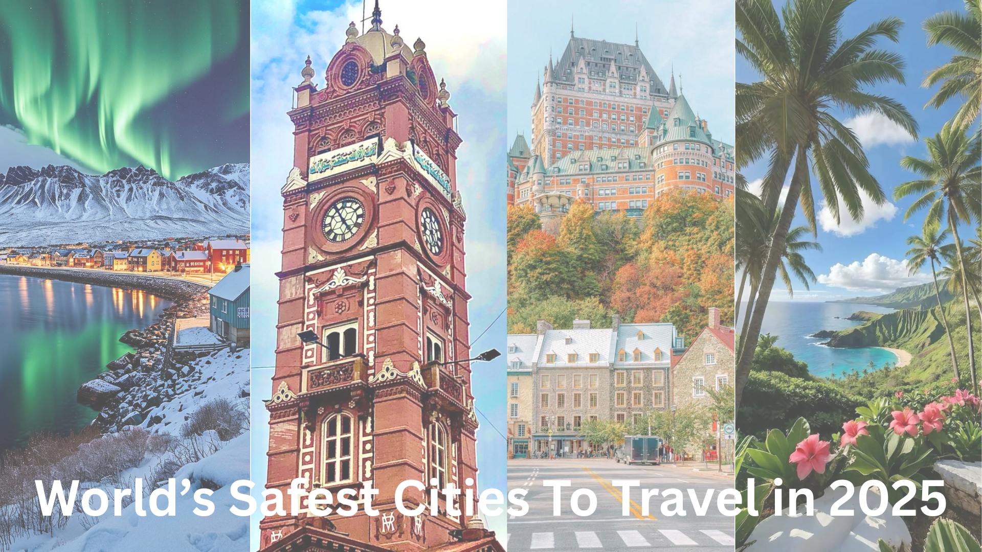World’s Safest Cities To Travel in...