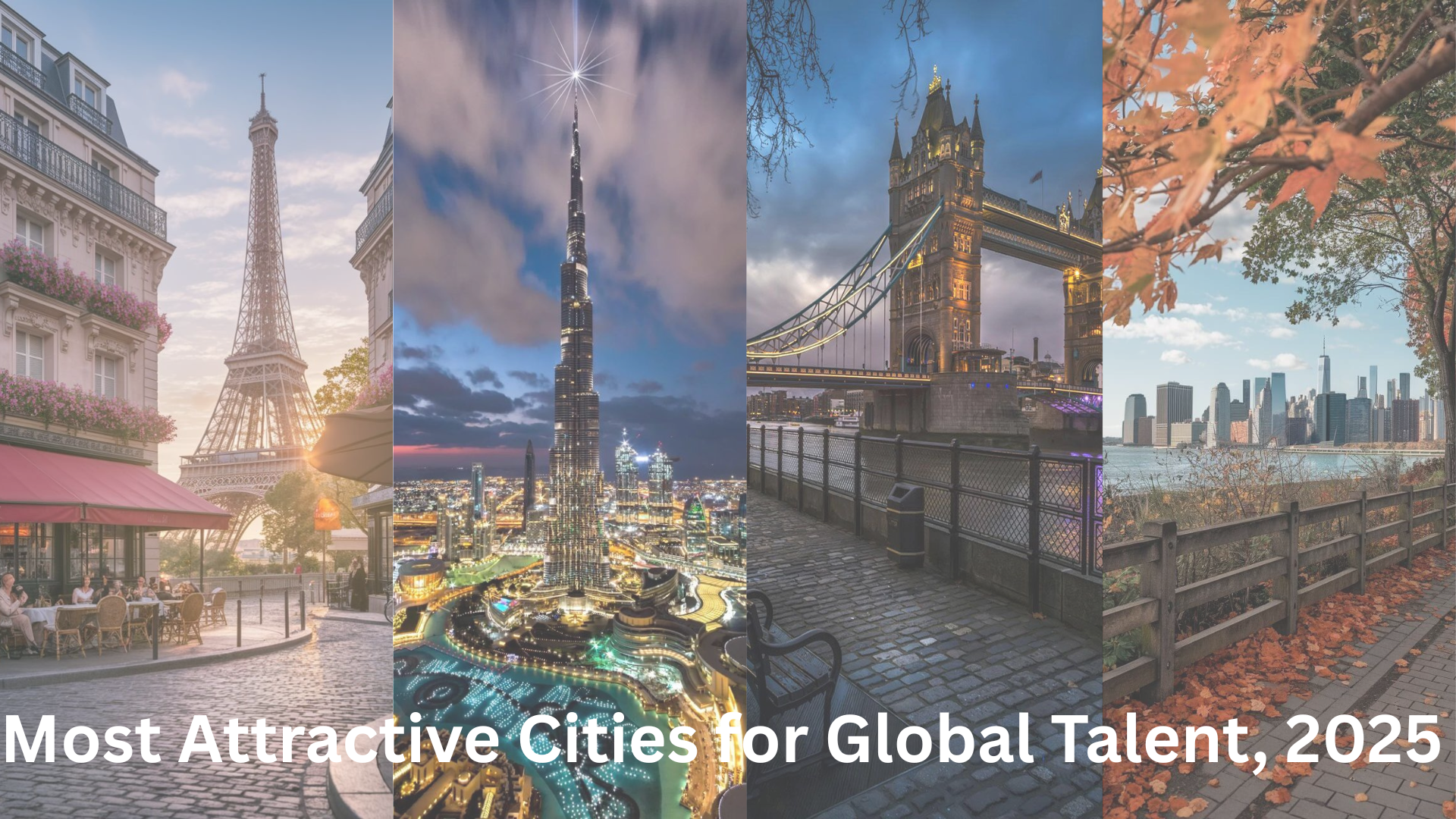 Most Attractive Cities for Global Talent...