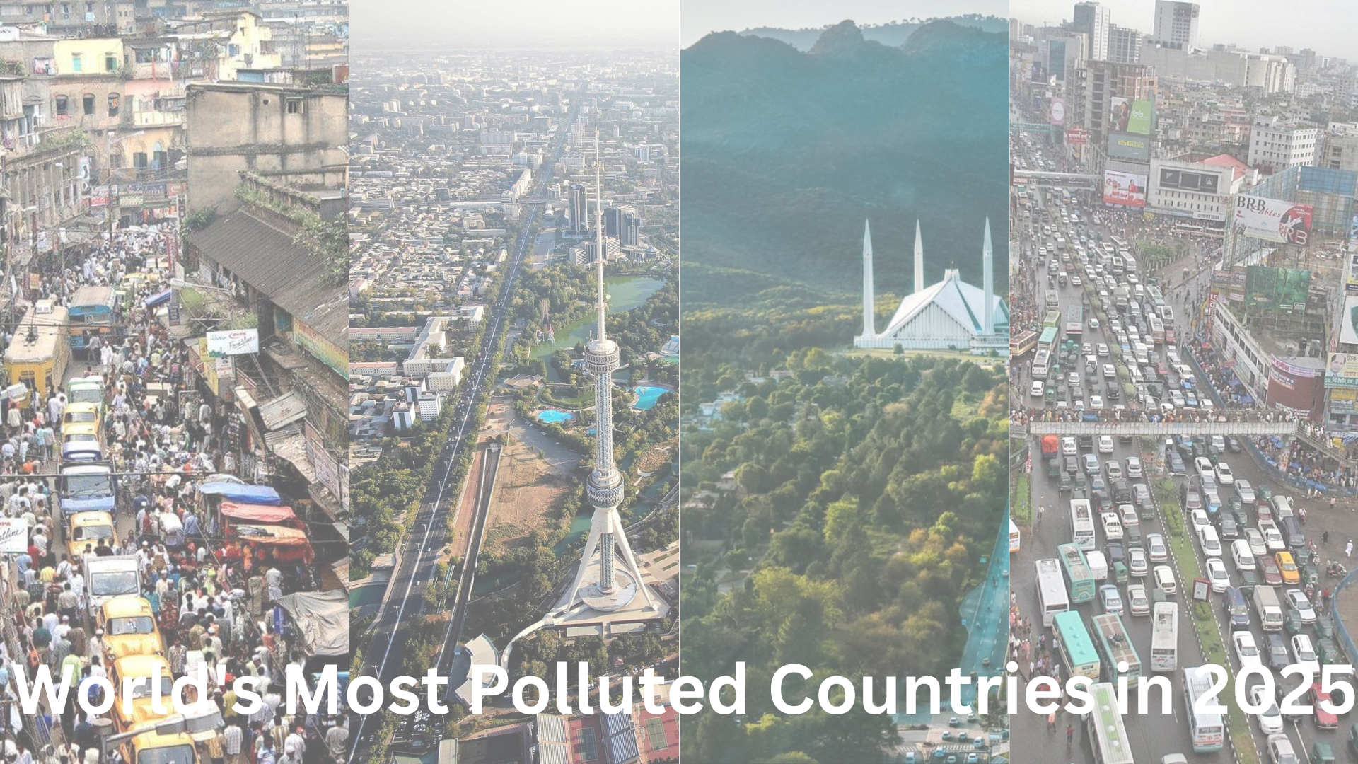 World’s Most Polluted Countries in 2025 World’s Most Polluted Countries in 2025
