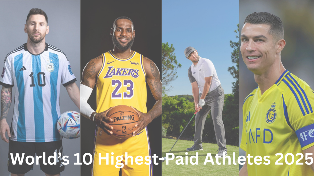 🌍 World’s 10 Highest-Paid Athletes in... 🌍 World’s 10 Highest-Paid Athletes in...