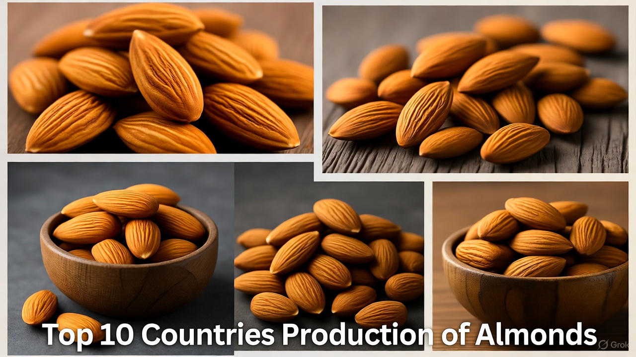 Top 10 Countries Producing Almonds in... Top 10 Countries Producing Almonds in...